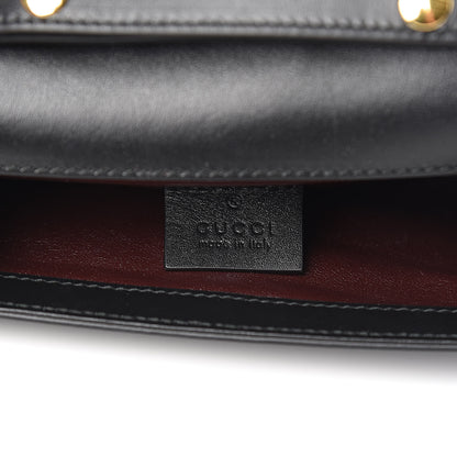 Gucci Smooth Calfskin Mini Zumi Shoulder Bag Black 6 of 13