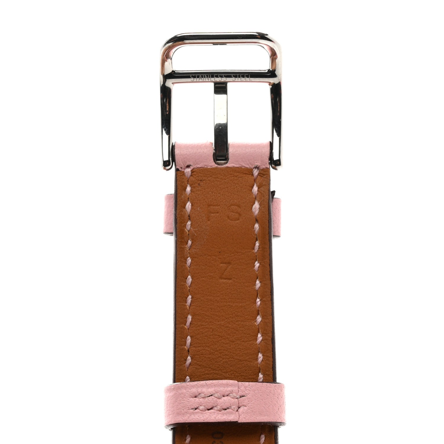 Hermes Swift Mini Heure H Double Tour Watch Strap Rose Sakura 5 of 5