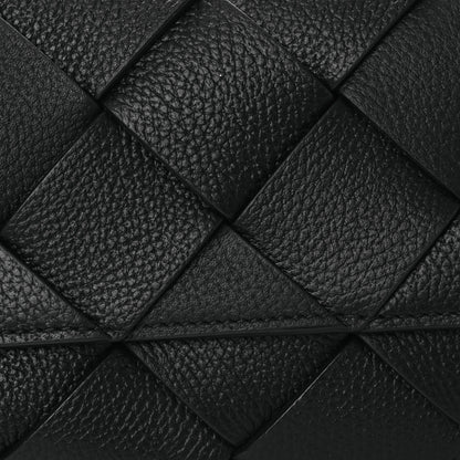 Bottega Veneta Calfskin Intreccio Diago Belt Bag Black 7 of 9