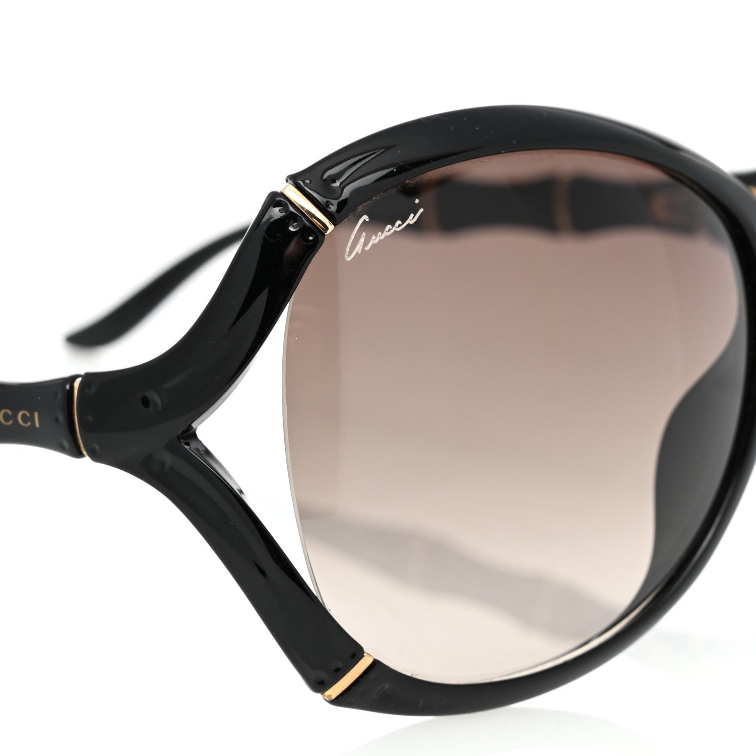 Gucci Bamboo Sunglasses 3509/S Dark Brown 7 of 7