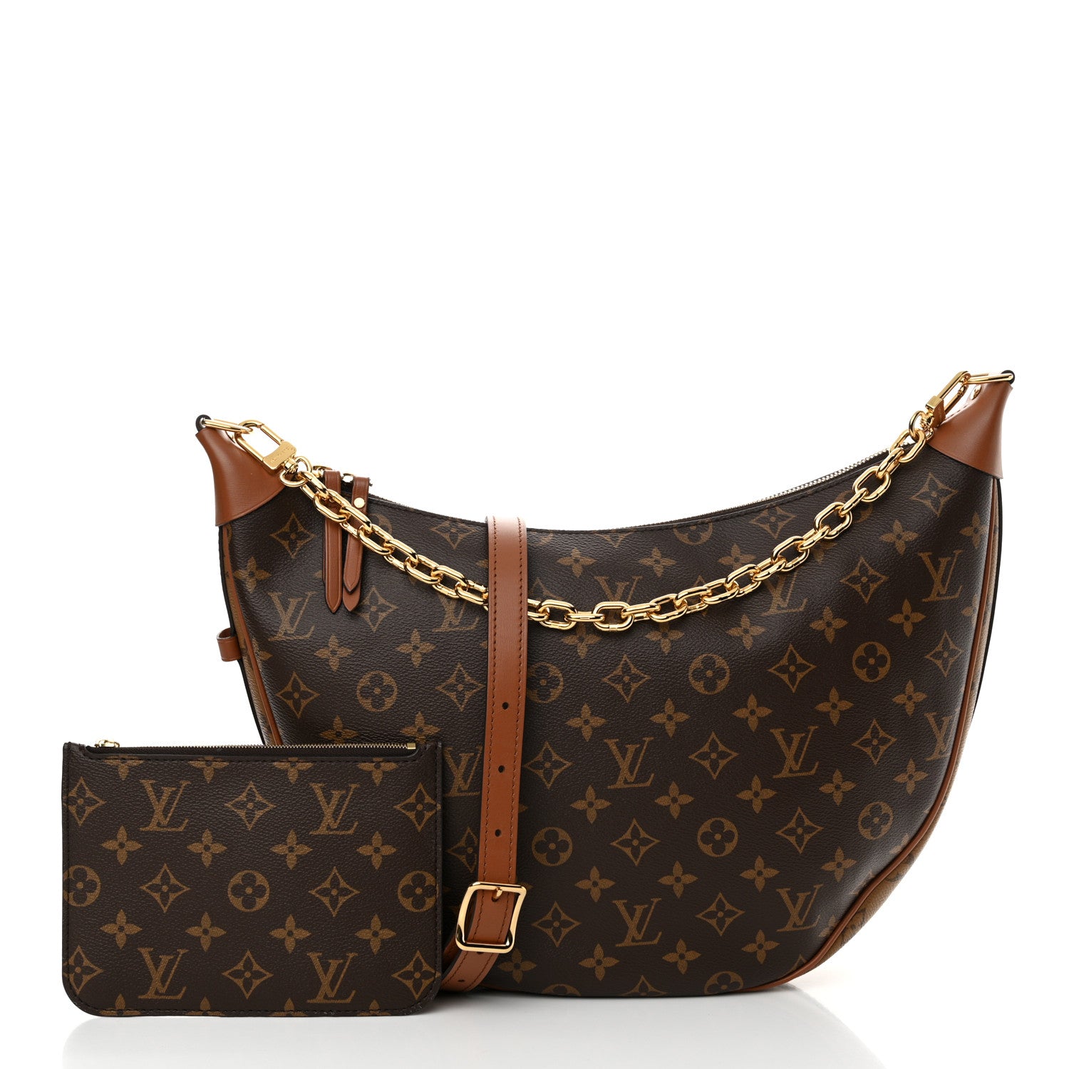Louis Vuitton Reverse Monogram Loop Hobo 3 of 10