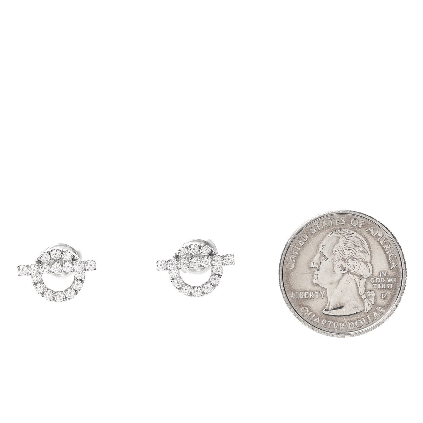 18K White Gold Diamond Finesse Earrings