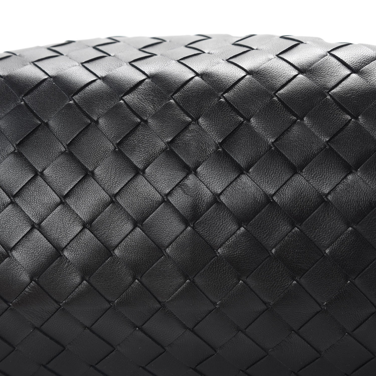 Bottega Veneta Nappa Maxi Intreccio The Pouch Oversized Clutch Black 8 of 9