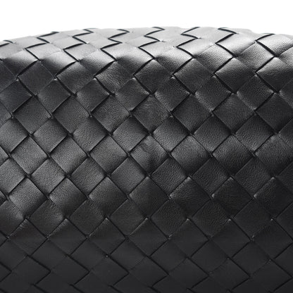 Bottega Veneta Nappa Maxi Intreccio The Pouch Oversized Clutch Black 8 of 9