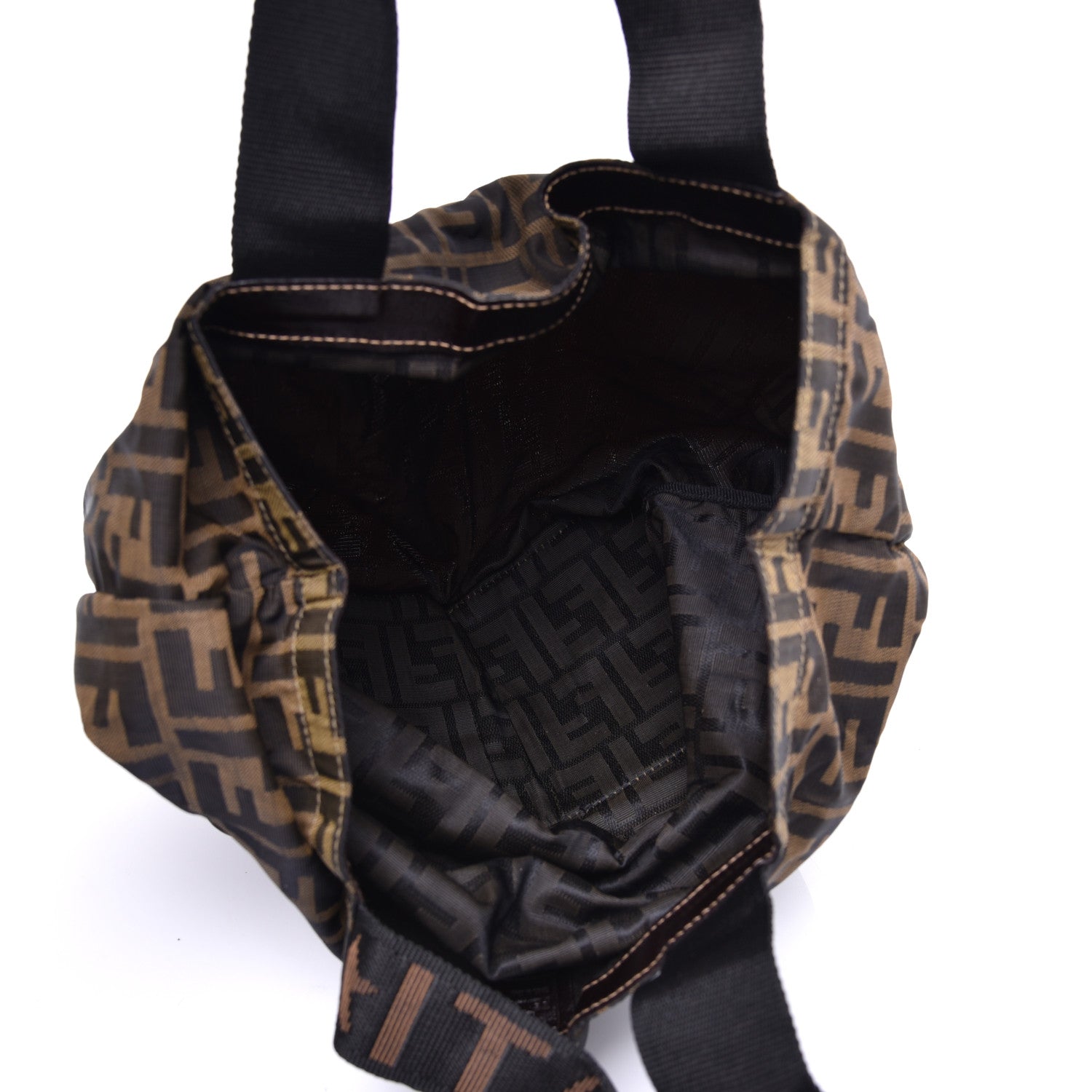 Fendi Zucca Tote Tobacco 5 of 8