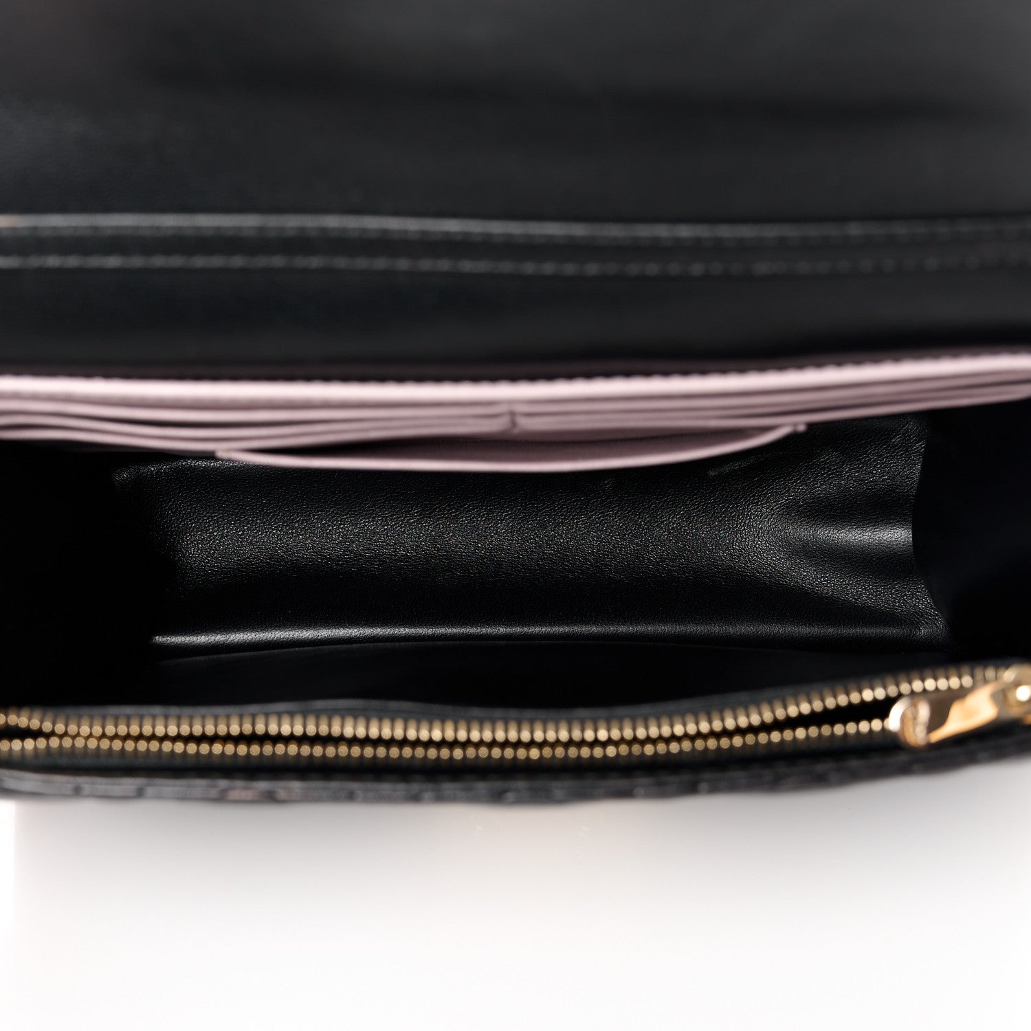Christian Dior Lambskin Cannage Miss Dior Promenade Pouch Black 5 of 11