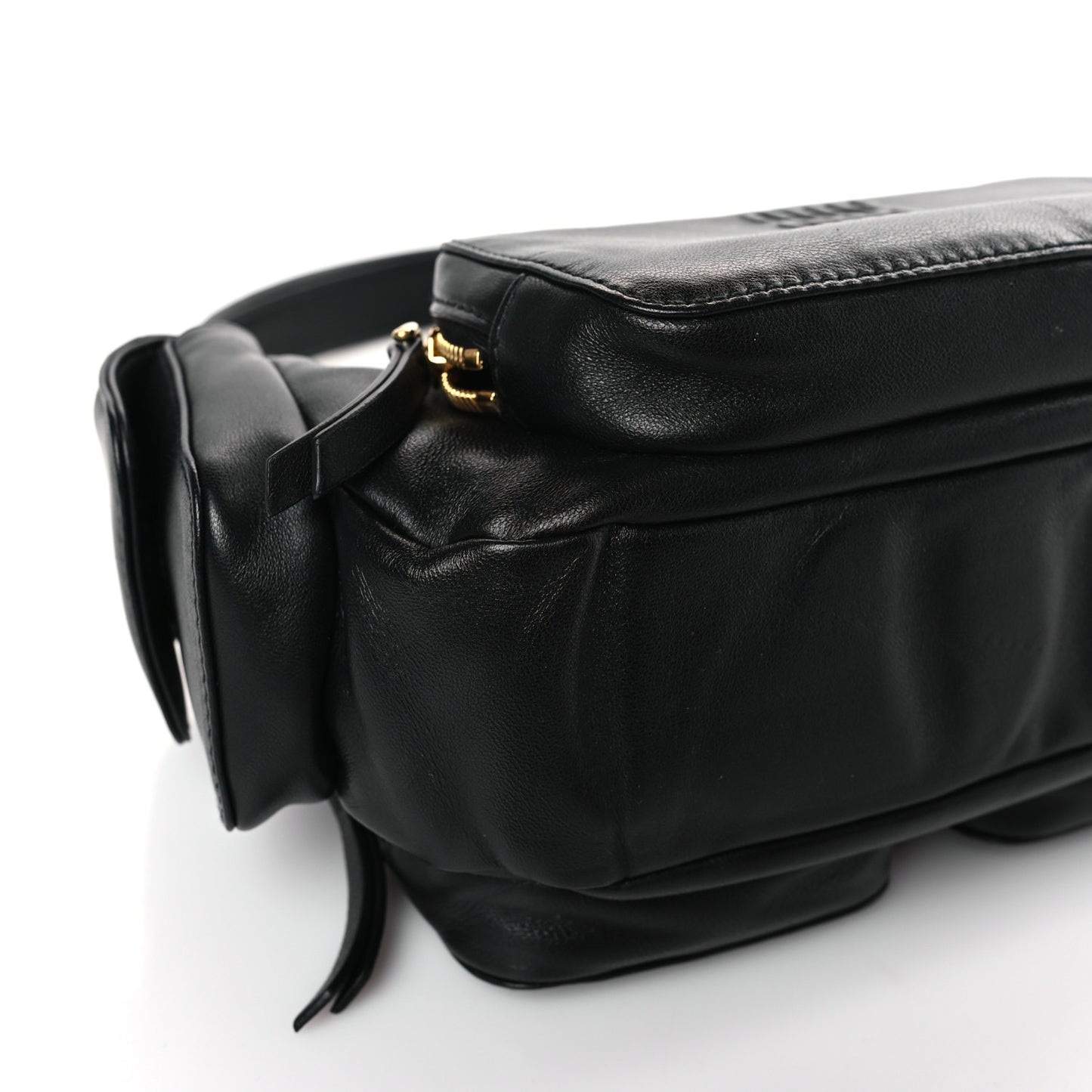 Nappa Multi Pocket Hobo Black