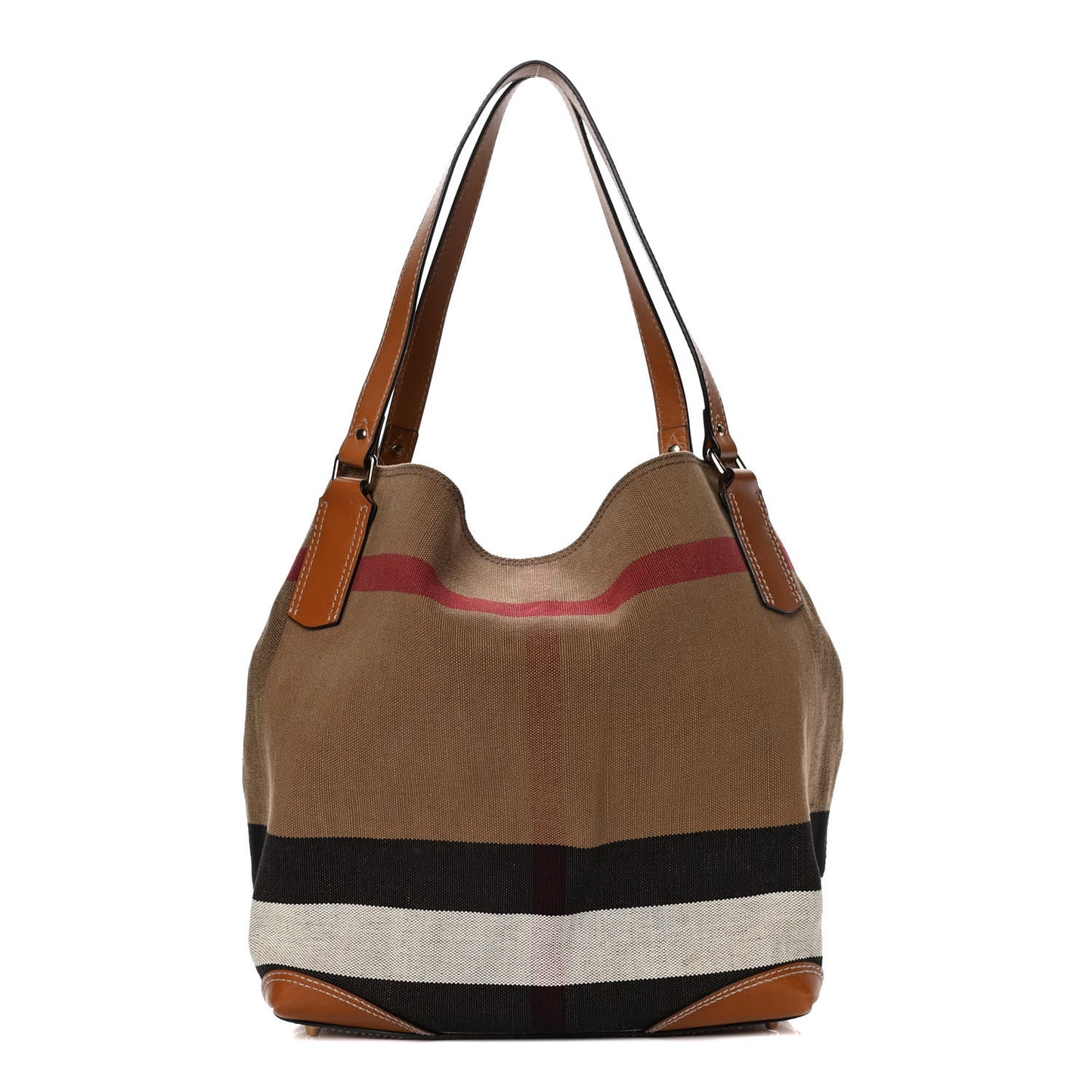 Canvas Mega Check Medium Maidstone Saddle Brown