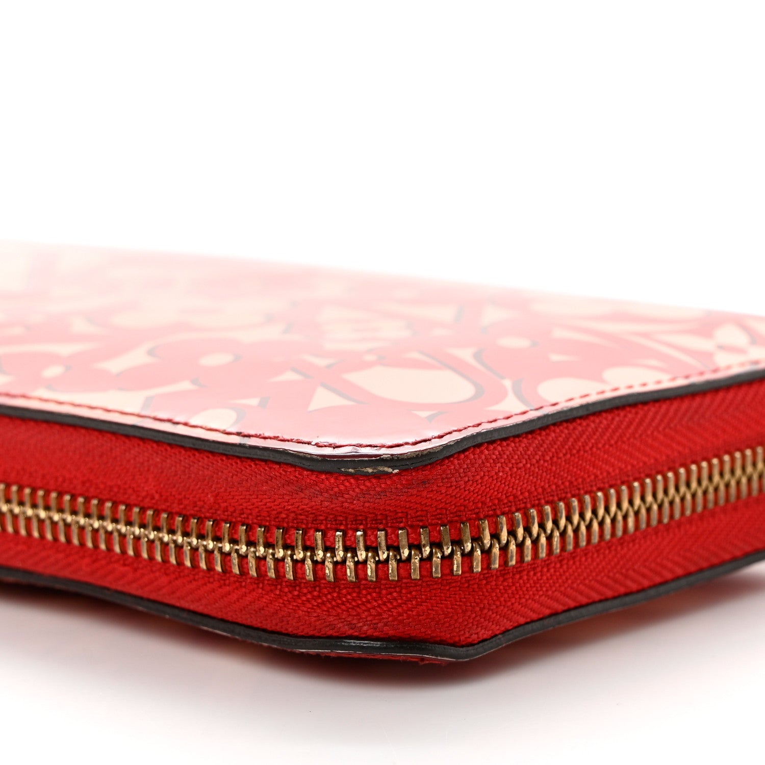 Louis Vuitton Patent Sweet Monogram Zippy Wallet Pomme D'Amour 11 of 13
