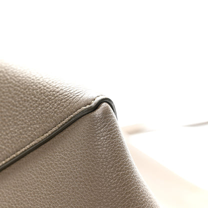 Celine Soft Grained Calfskin Small Belt Cabas Phantom Taupe 11 of 13