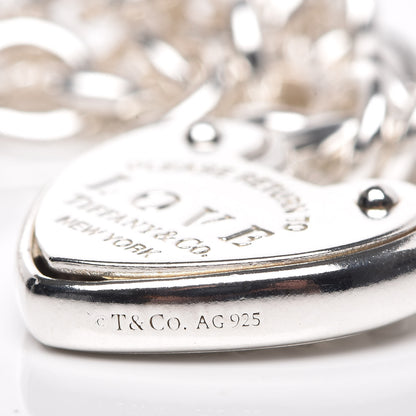 Tiffany Sterling Silver Return to Love Lock Bracelet 6 of 6