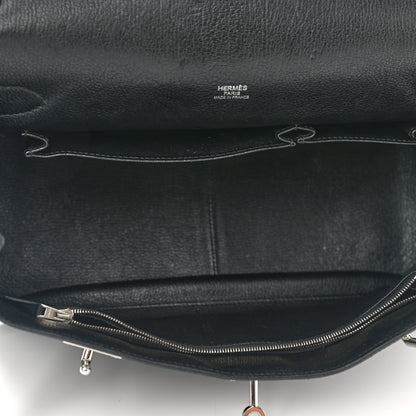 Hermes Taurillon Clemence Jypsiere 34 Black 5 of 11