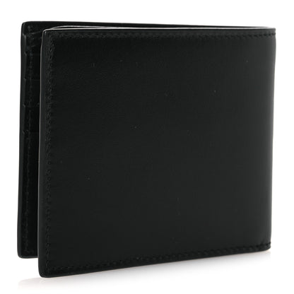 Gucci Plutone Calfskin Logo Bi-Fold Wallet Black 2 of 9
