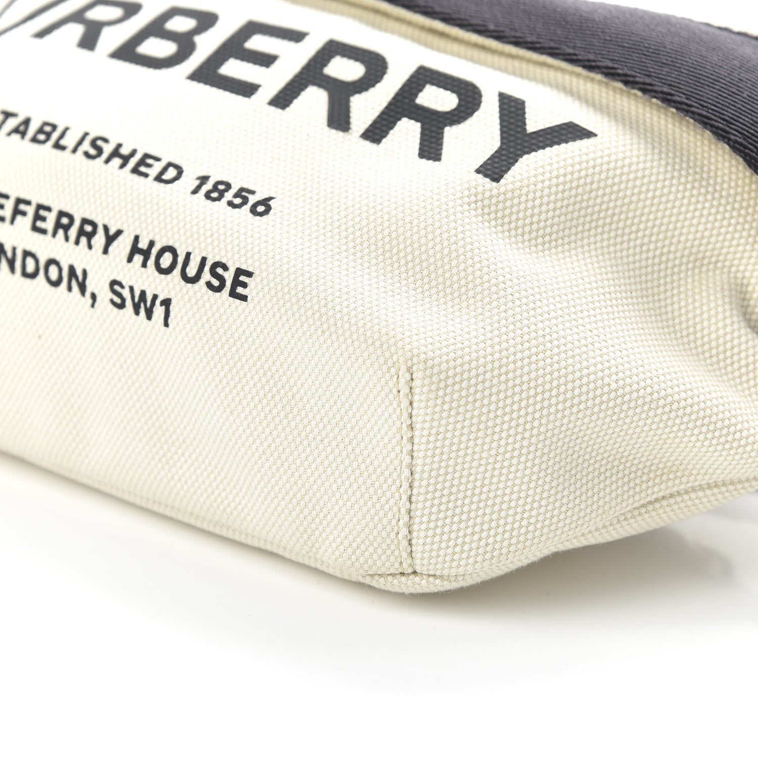 Burberry Canvas Horseferry Print Medium Sonny Bum Bag Natural Black 7 of 9