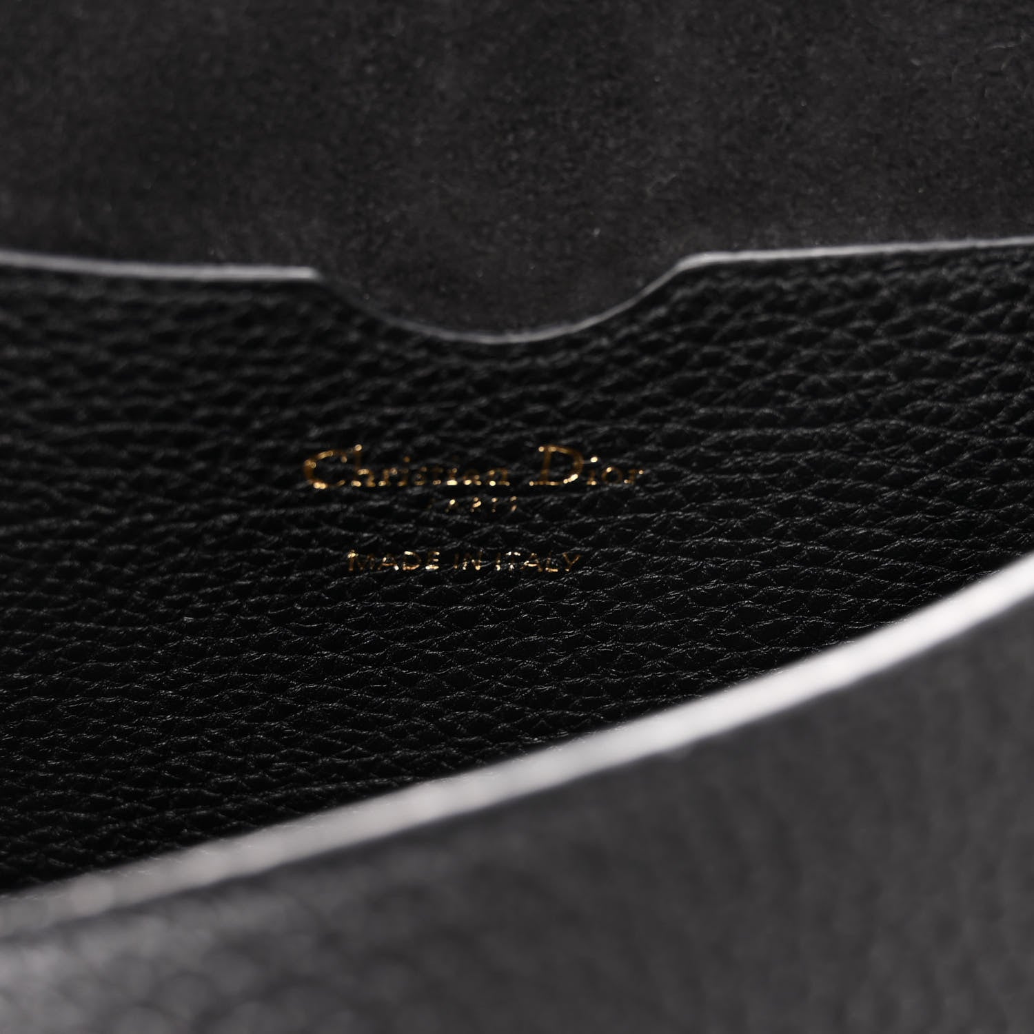 Christian Dior Grained Calfskin Large Bobby Flap Black 6 of 9