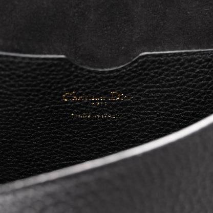 Christian Dior Grained Calfskin Large Bobby Flap Black 6 of 9