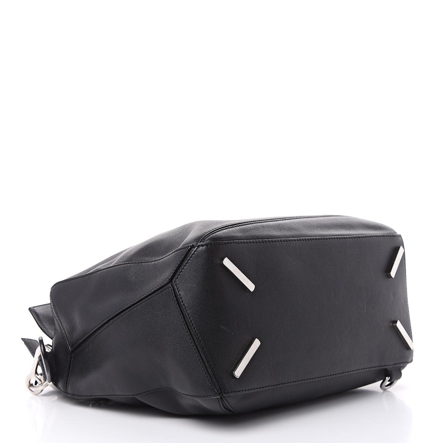 Loewe Calfskin Medium Puzzle Bag Black 4 of 14