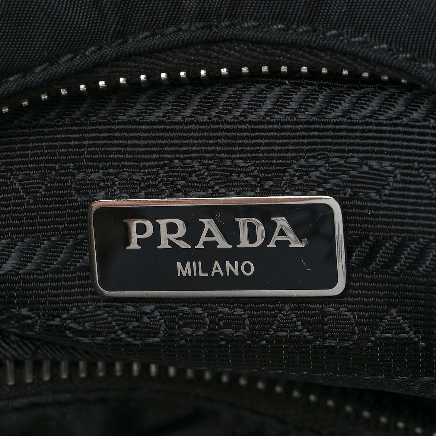 Tessuto Nylon Saffiano Re-Edition 2006 Shoulder Bag Black