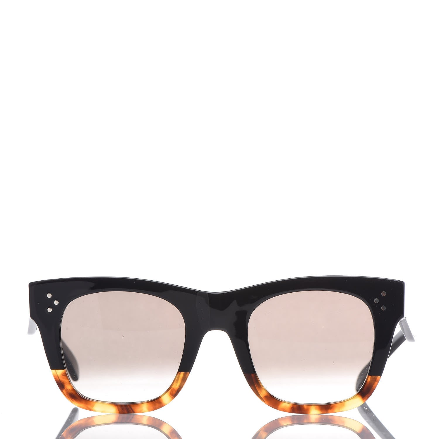 Celine Acetate Catherine Sunglasses CL41089/S Black Havana 2 of 6