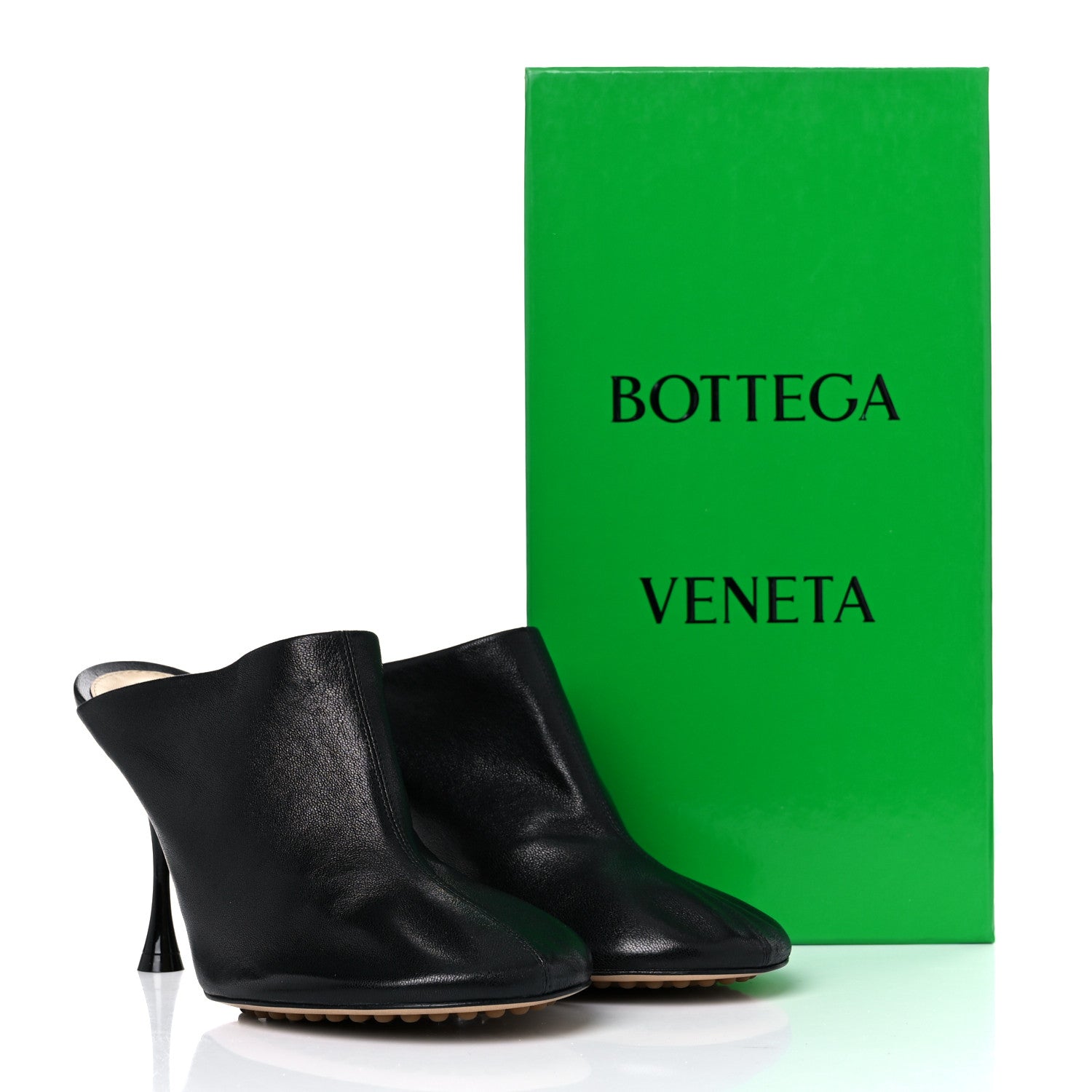 Bottega Veneta Stretch Nappa Dot Pumps 40 Black 8 of 8