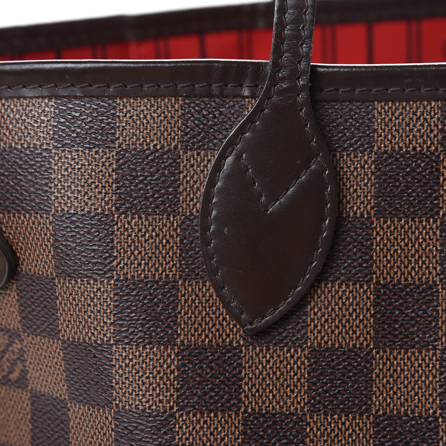 Louis Vuitton Damier Ebene Neverfull MM 12 of 12