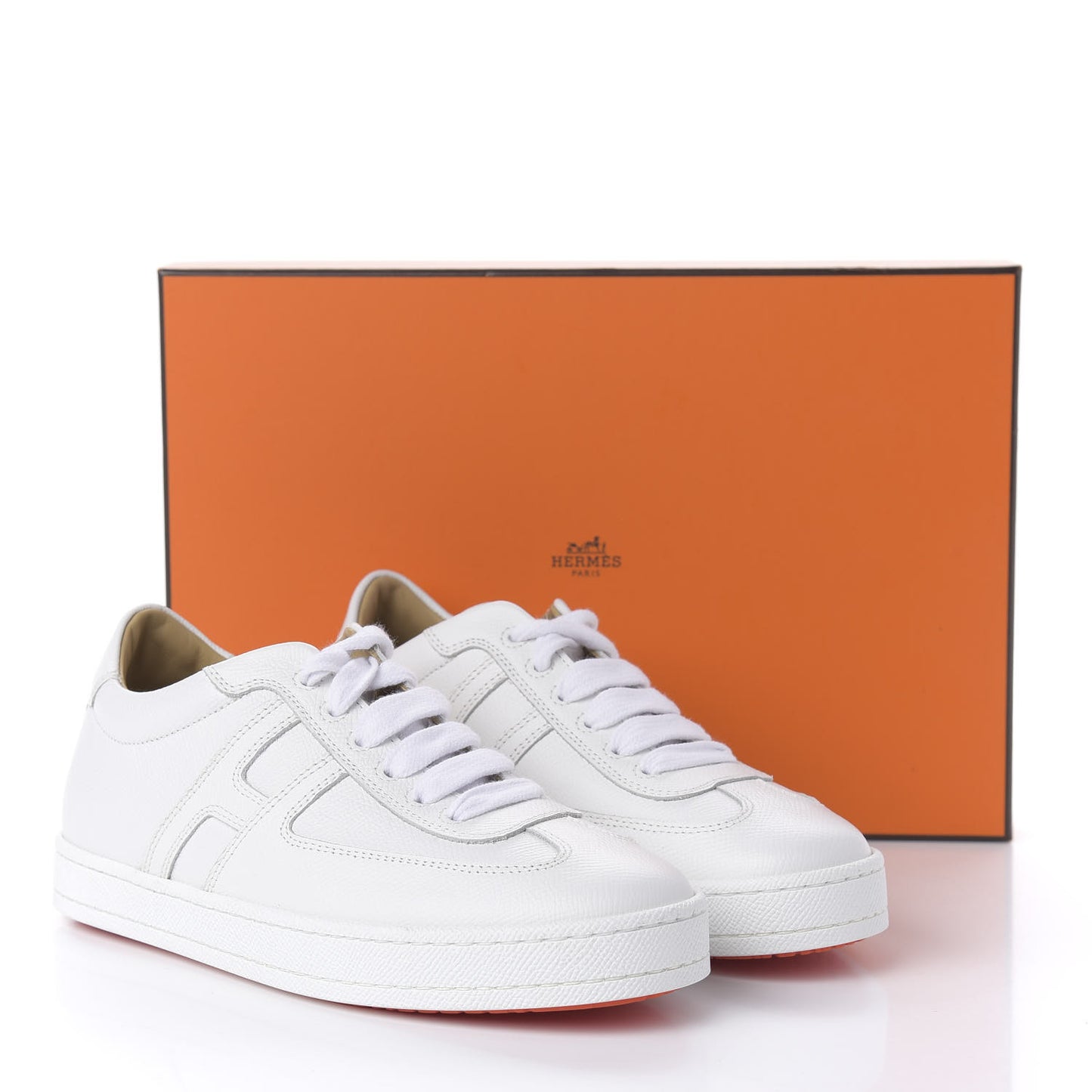 Epsom Womens Boomerang Sneakers 36 White