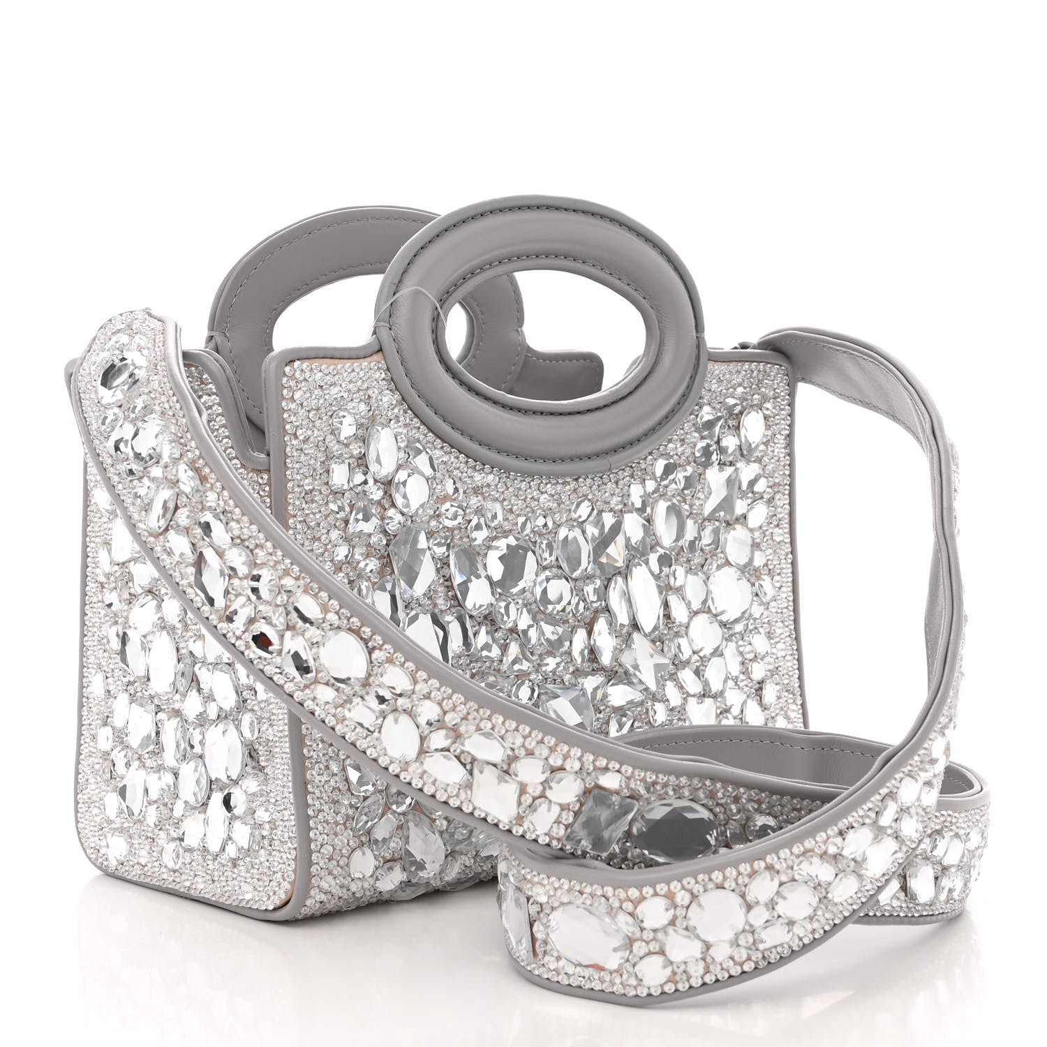 Valentino Garavani Crystal Mini Le Troisieme Shopping Bag 3 of 11
