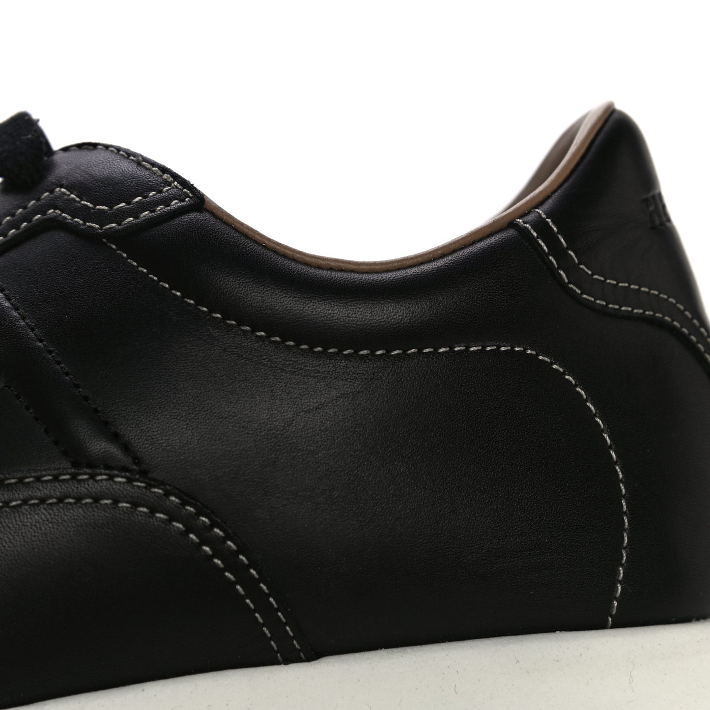Calfskin Womens Quick Sneakers 38 Black