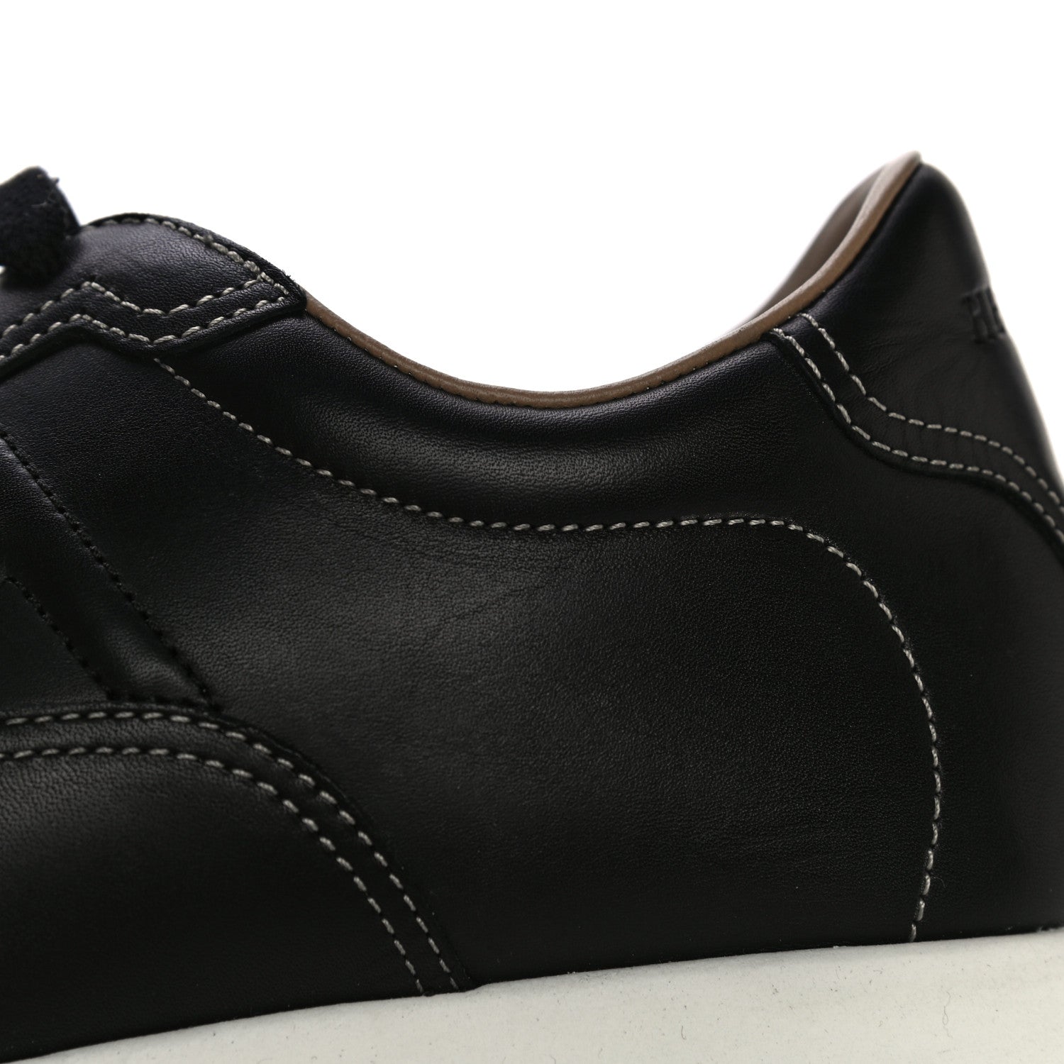 Hermes Calfskin Womens Quick Sneakers 38 Black 11 of 19