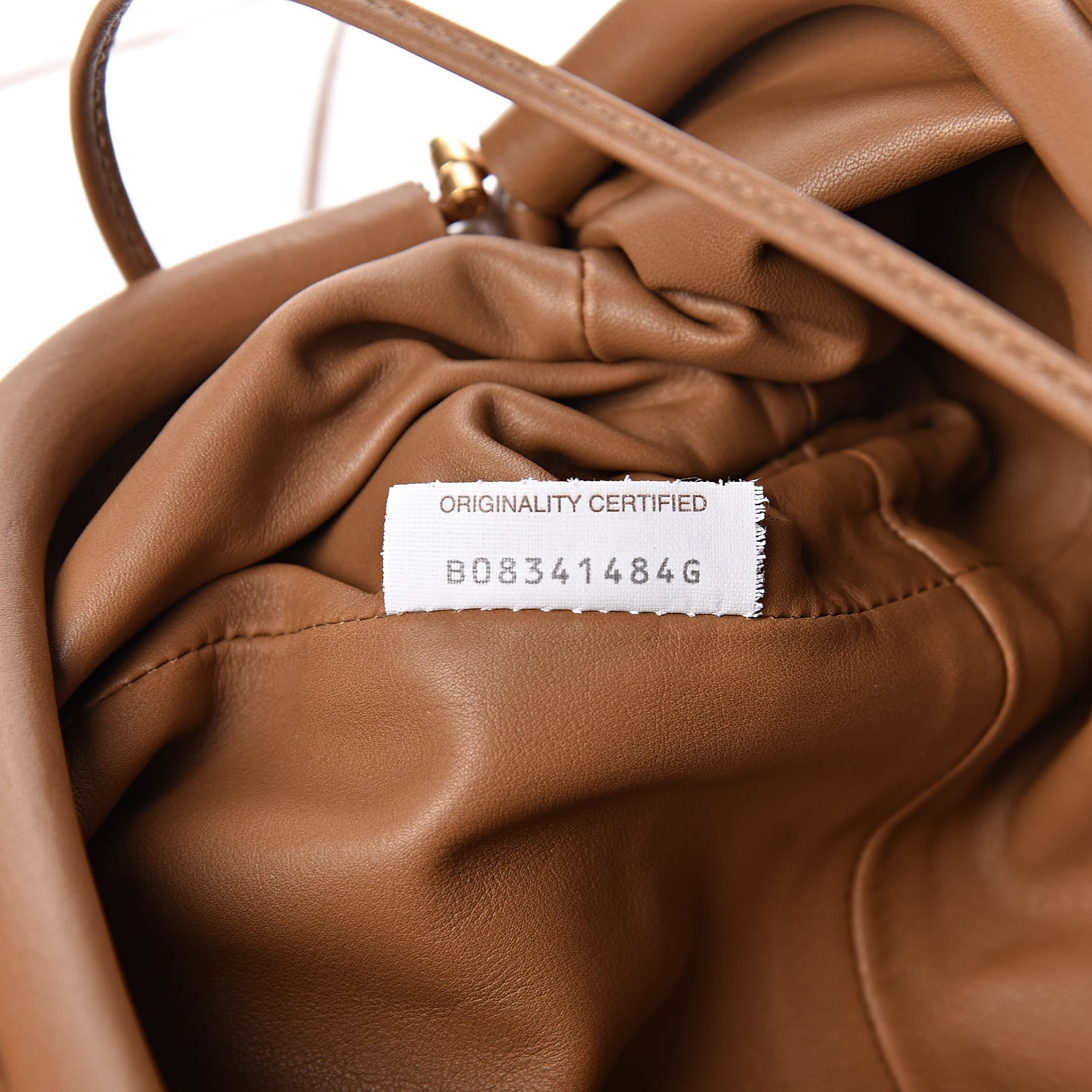 Bottega Veneta Butter Calfskin The Mini Pouch Camel 7 of 9