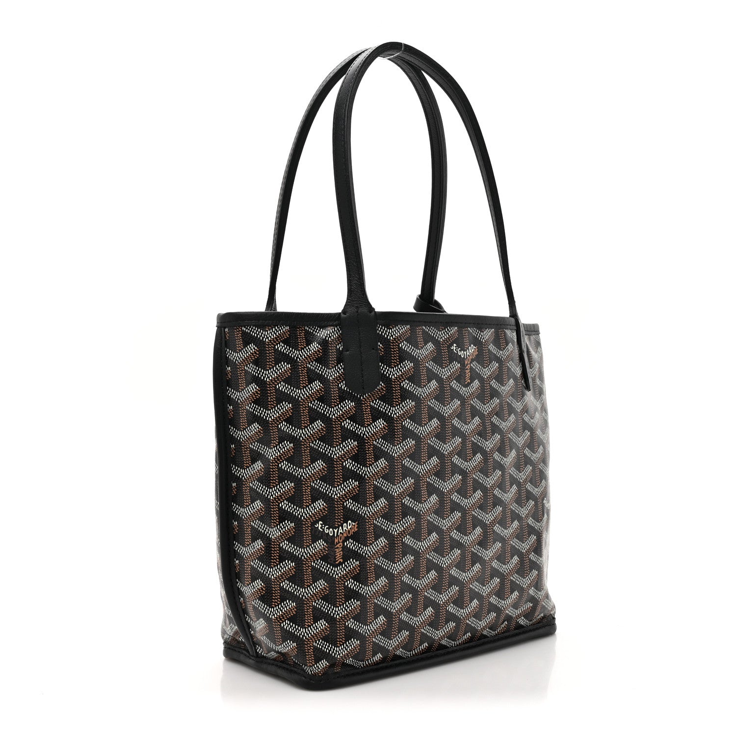 Goyard Goyardine Reversible Mini Anjou Black 5 of 18