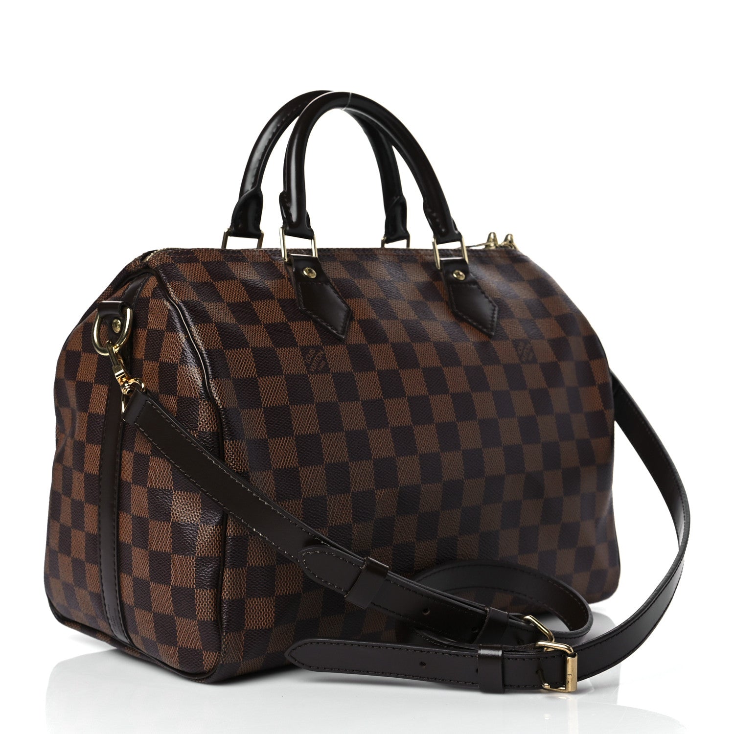 Louis Vuitton Damier Ebene Speedy Bandouliere 30 3 of 9