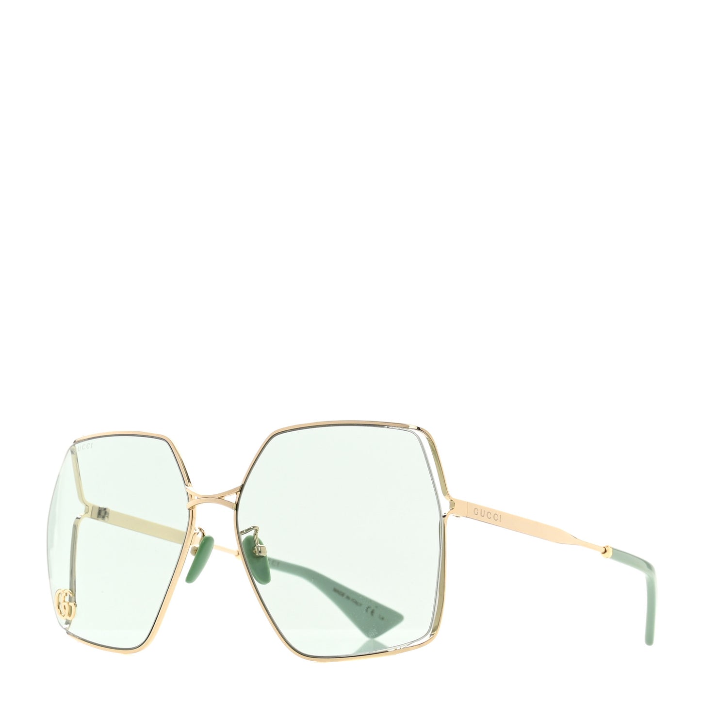 Metal Sunglasses GG0817S Green