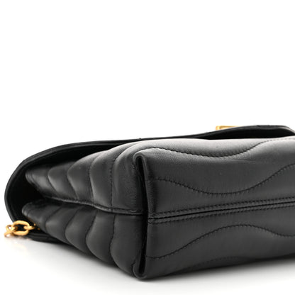 Louis Vuitton Calfskin New Wave Chain Bag MM NM Black 9 of 11