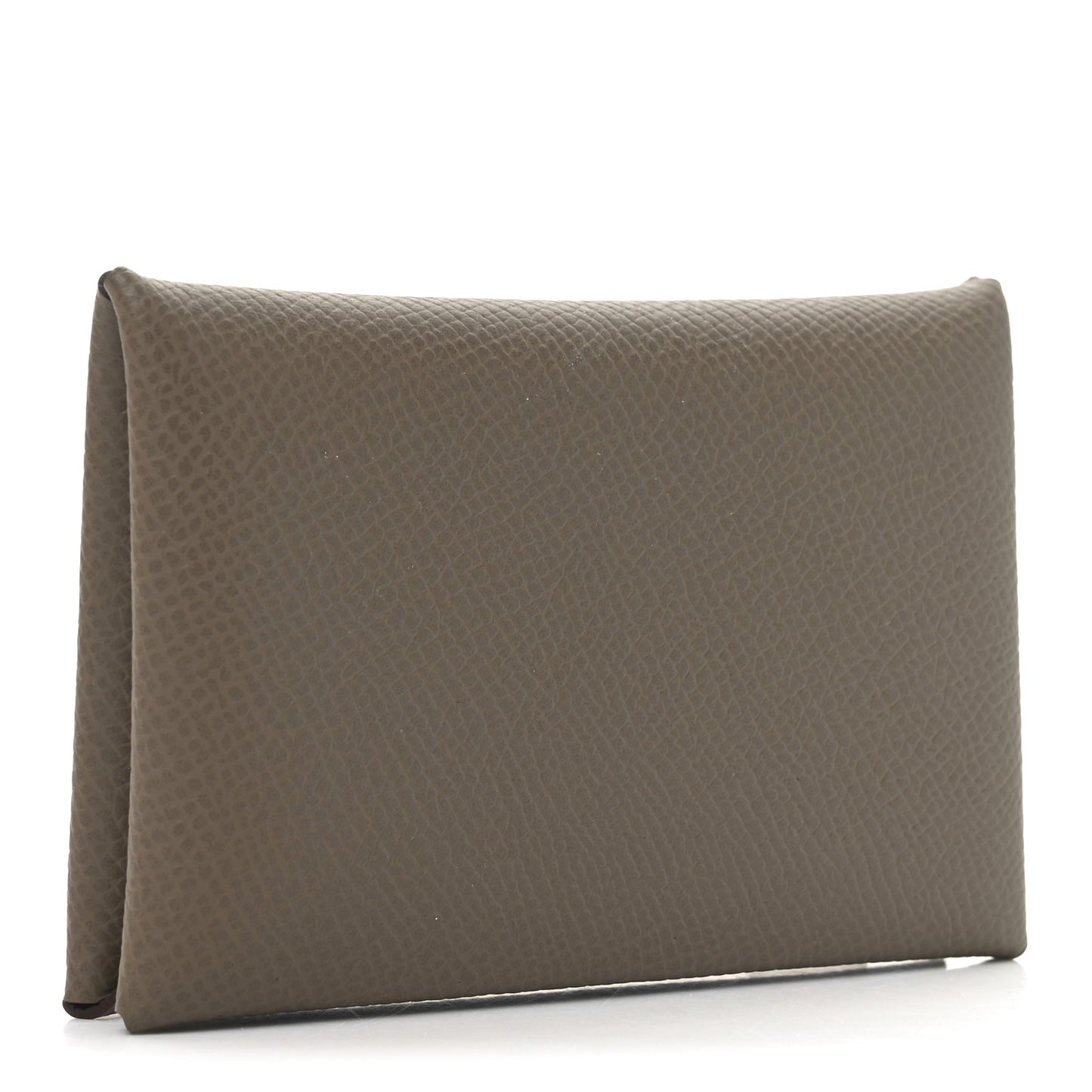 Epsom Horseshoe Calvi Card Case Etoupe Gris Misty