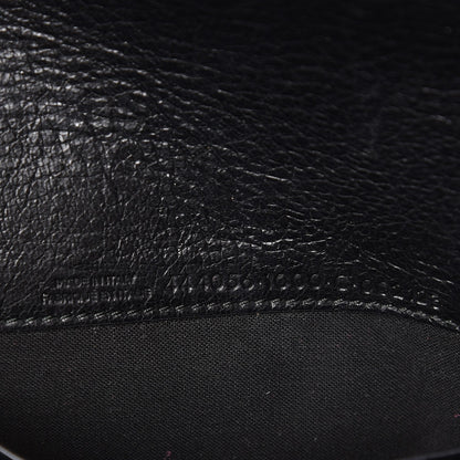 Balenciaga Agneau Giant 12 Brass Wallet On Chain Black 7 of 7