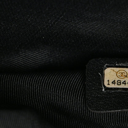 Chanel Iridescent Calfskin Chic Quilt Bowling Bag Black 7 of 11