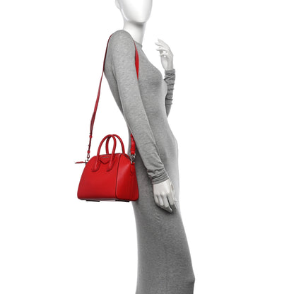 Givenchy Sugar Goatskin Mini Antigona Medium Red 2 of 10