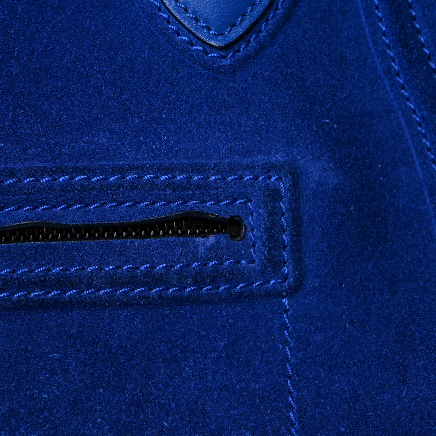 Suede Medium Phantom Luggage Colbalt Blue