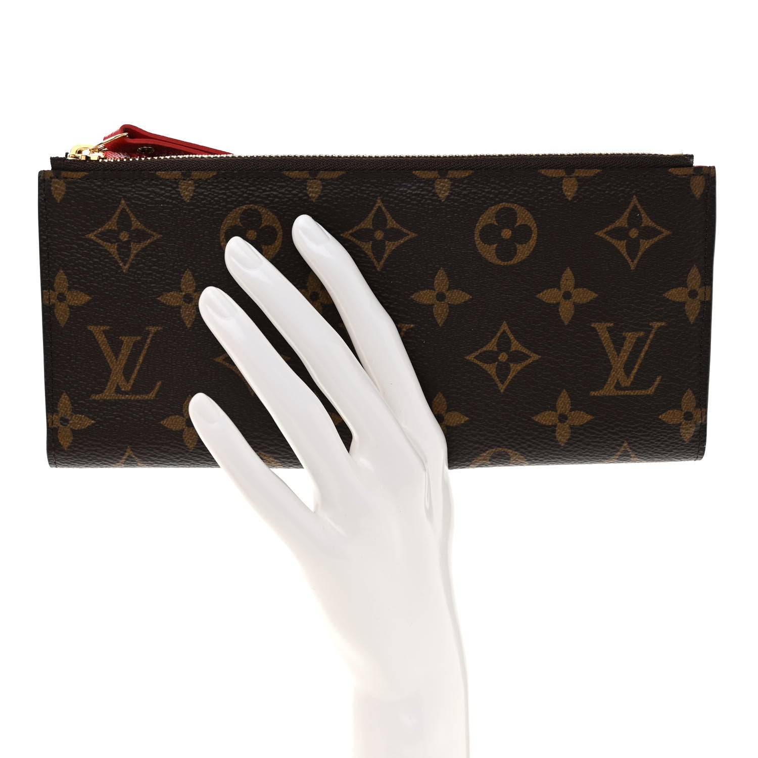 Louis Vuitton Monogram Adele Wallet Coquelicot 2 of 9