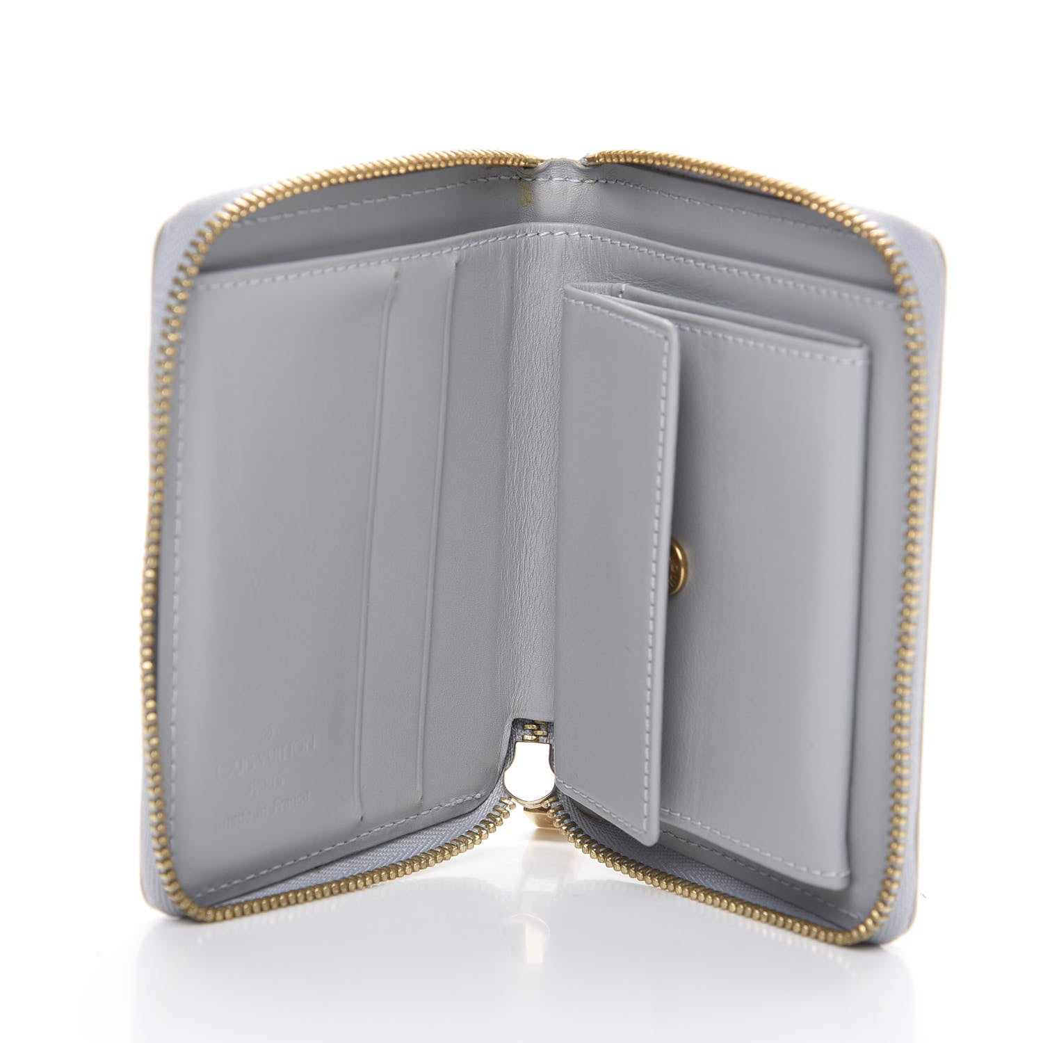 Louis Vuitton Vernis Broome Zip Wallet Gris 4 of 7