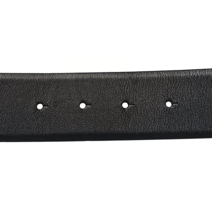 Chanel Calfskin CC Heart Coco In Love Belt 75 30 Black 3 of 7