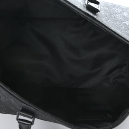 Louis Vuitton Taurillon Monogram Keepall Bandouliere 50 Black 5 of 10