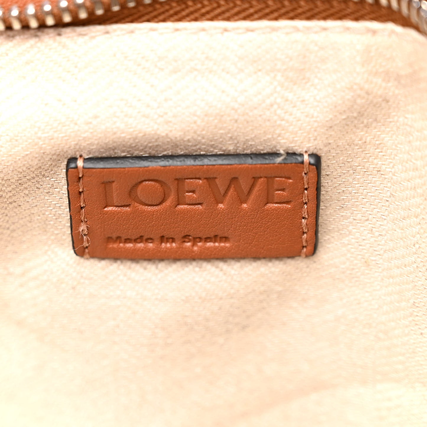 Calfskin Large Puzzle Bag Tan