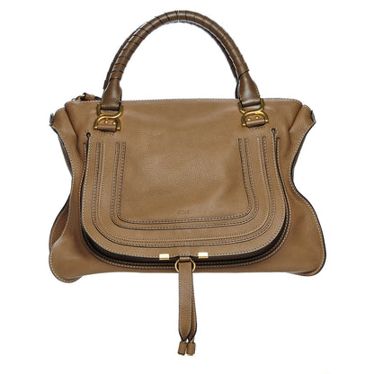 Chloe Calfskin Large Marcie Satchel Nut 1 of 6