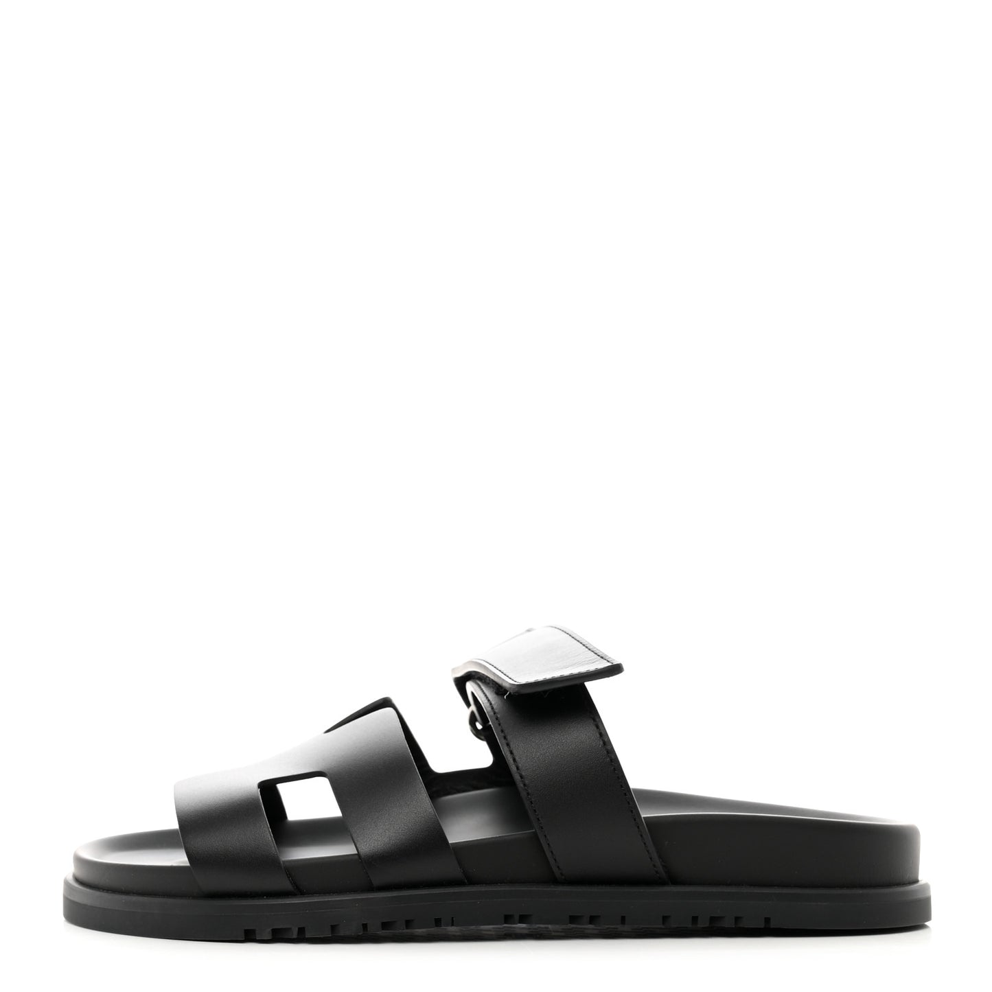 Calfskin Womens Chypre Sandals 38 Black