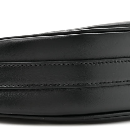 Prada Soft Calfskin Arque Shoulder Bag Black 8 of 10