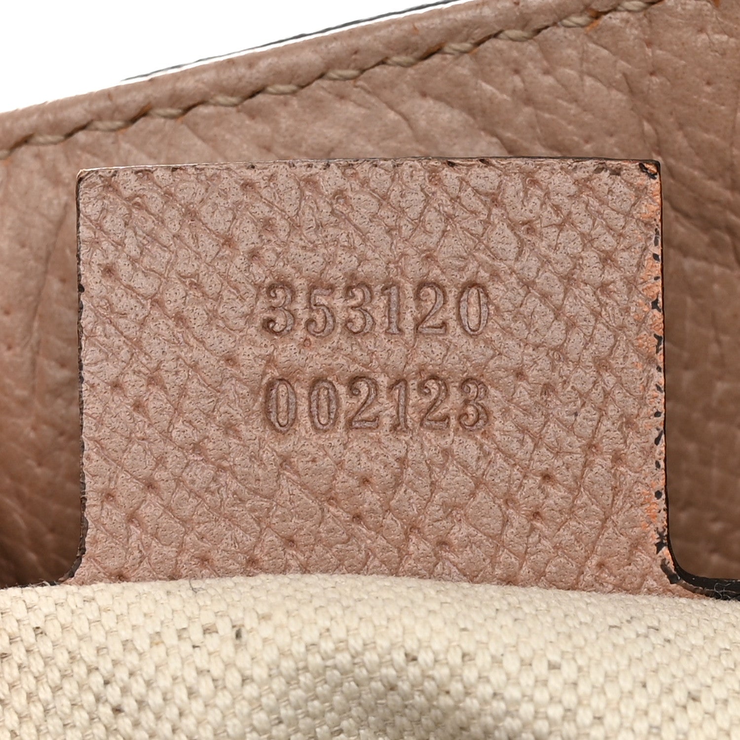 Gucci Monogram Medium Bree Foldover Tote Beige Soft Pink 7 of 14