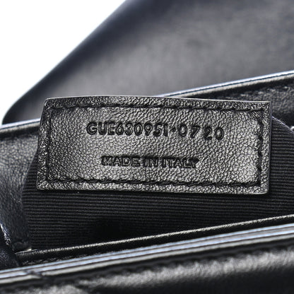 Saint Laurent Calfskin Y Quilted Monogram Toy Loulou Crossbody Bag Black 7 of 9