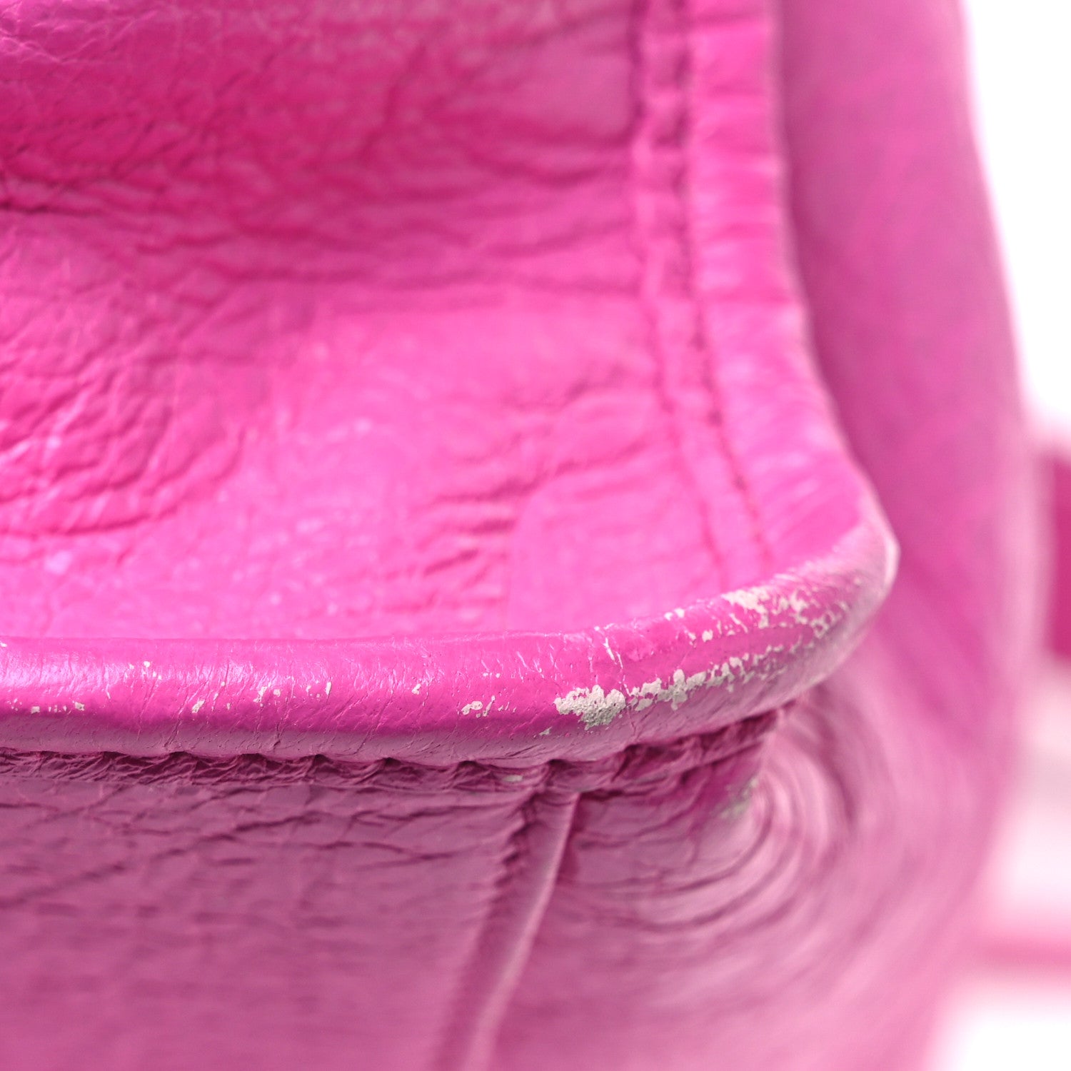 Balenciaga Agneau Arena Classic Hardware Small Le City Fuchsia 12 of 12